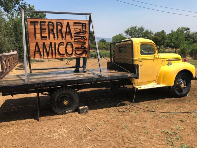 Experience farm to table dining and engaging cooking demos at Terra Amico Farms.